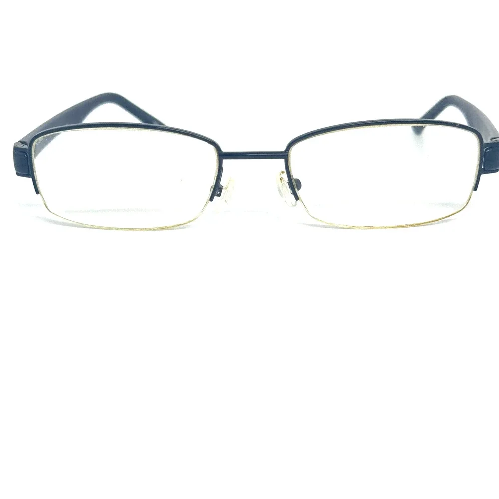 Float Eyewear FLT2933ET Eyeglass Frames Black Stainless Steel 52-18-137‎ H1311